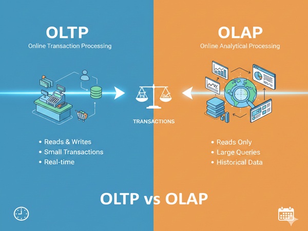 Difference Between OLAP and OLTP