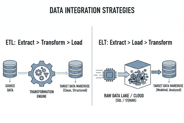 ETL vs ELT: Comparison