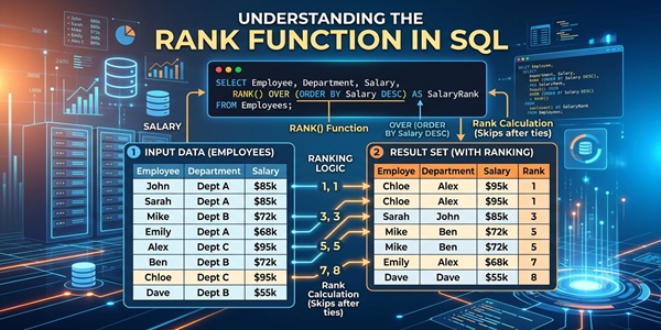 Rank Function in SQL